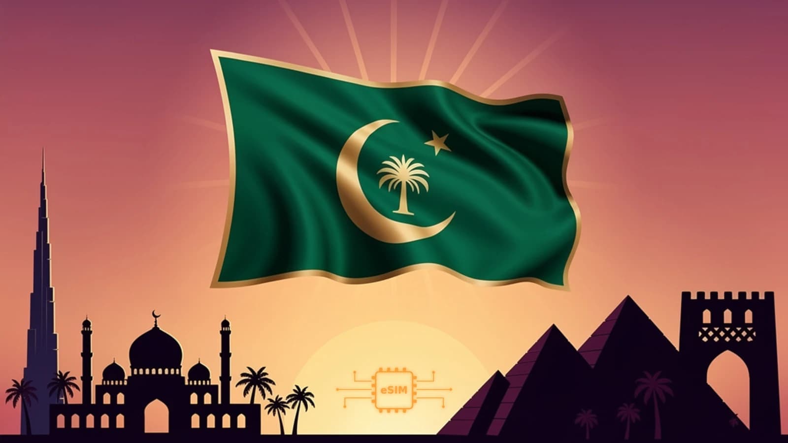 Middle East & North Africa eSIM coverage
