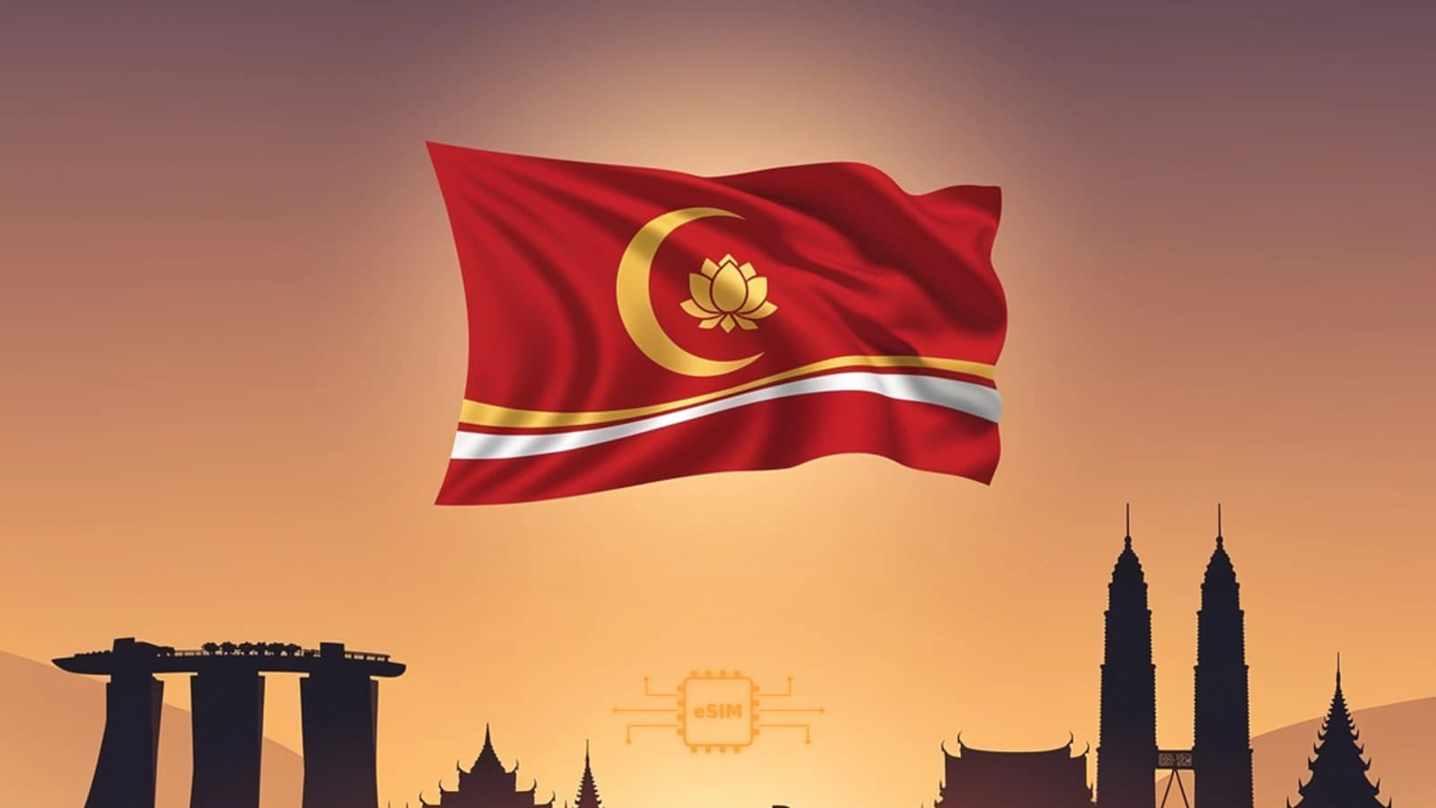 Singapore, Malaysia & Thailand eSIM coverage