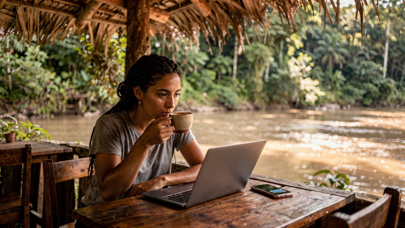 Conectividade na Amazônia Equatoriana: eSIM para Nômades Digitais em 2026